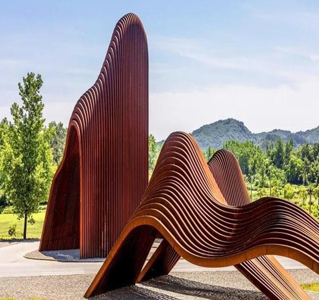 广宁锈钢板造型